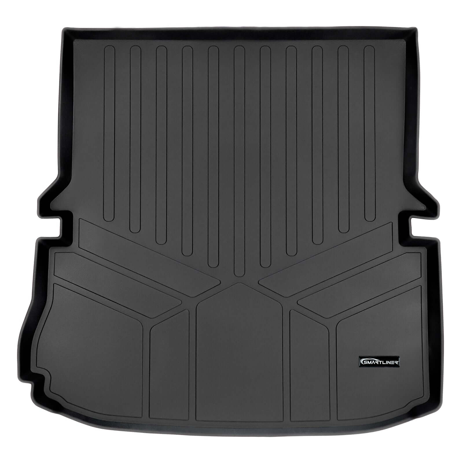 SMARTLINER Custom Fit Floor Liners For 2017-2019 Ford Explorer with 2nd Row Center Console