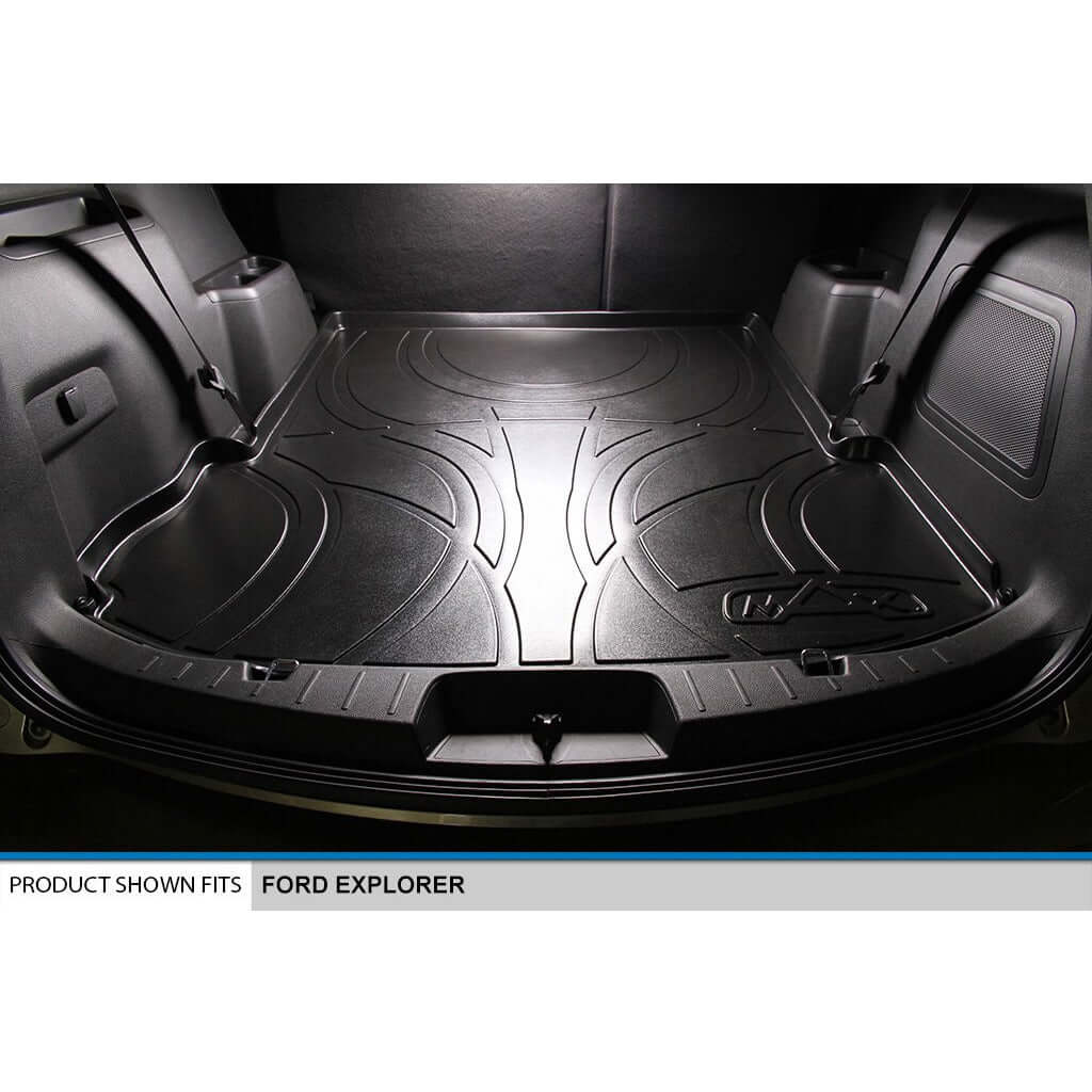 SMARTLINER Custom Fit Floor Liners For 2015-2016 Ford Explorer with 2nd Row Center Console