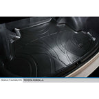 SMARTLINER Custom Fit Floor Liners For 2014-2021 Toyota Corolla Automatic Transmission (No iM Hatchback Models)