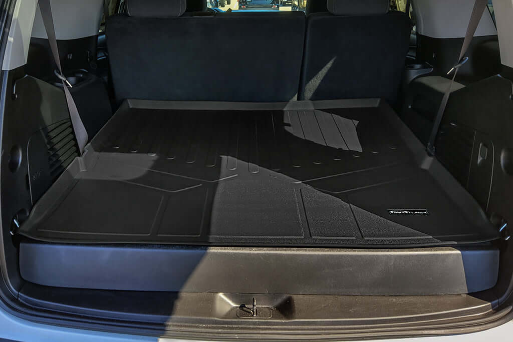 SMARTLINER Custom Fit Floor Liners For 2015 - 2020 Chevy Tahoe / GMC Yukon with 2nd Row Bucket Seats