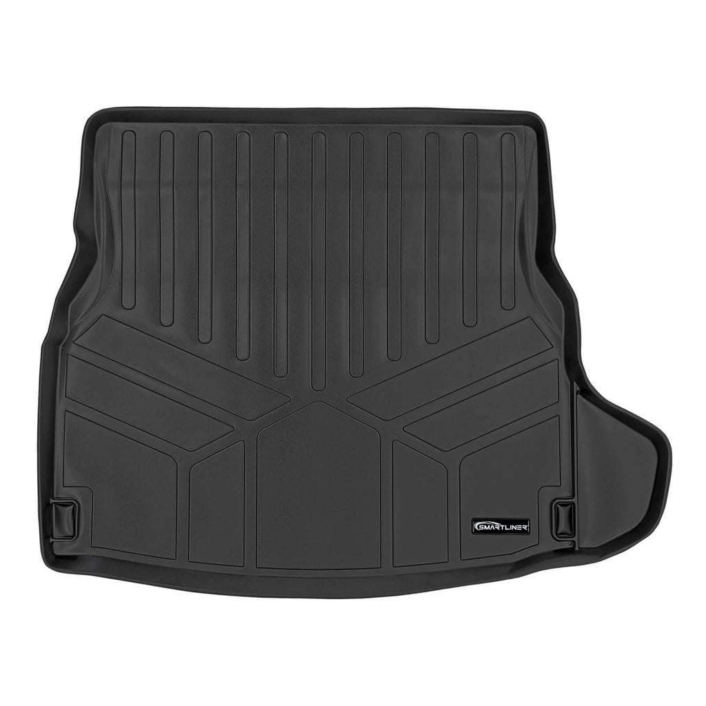 Smart Trim™ Custom Fit Floor Liners For 2015-2021 Mercedes Benz C Class Sedan (No Hybrid Models)