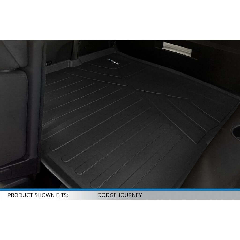 SMARTLINER Custom Fit Floor Liners For 2013-20 Dodge Journey (with 1st Row Dual Floor Hooks)