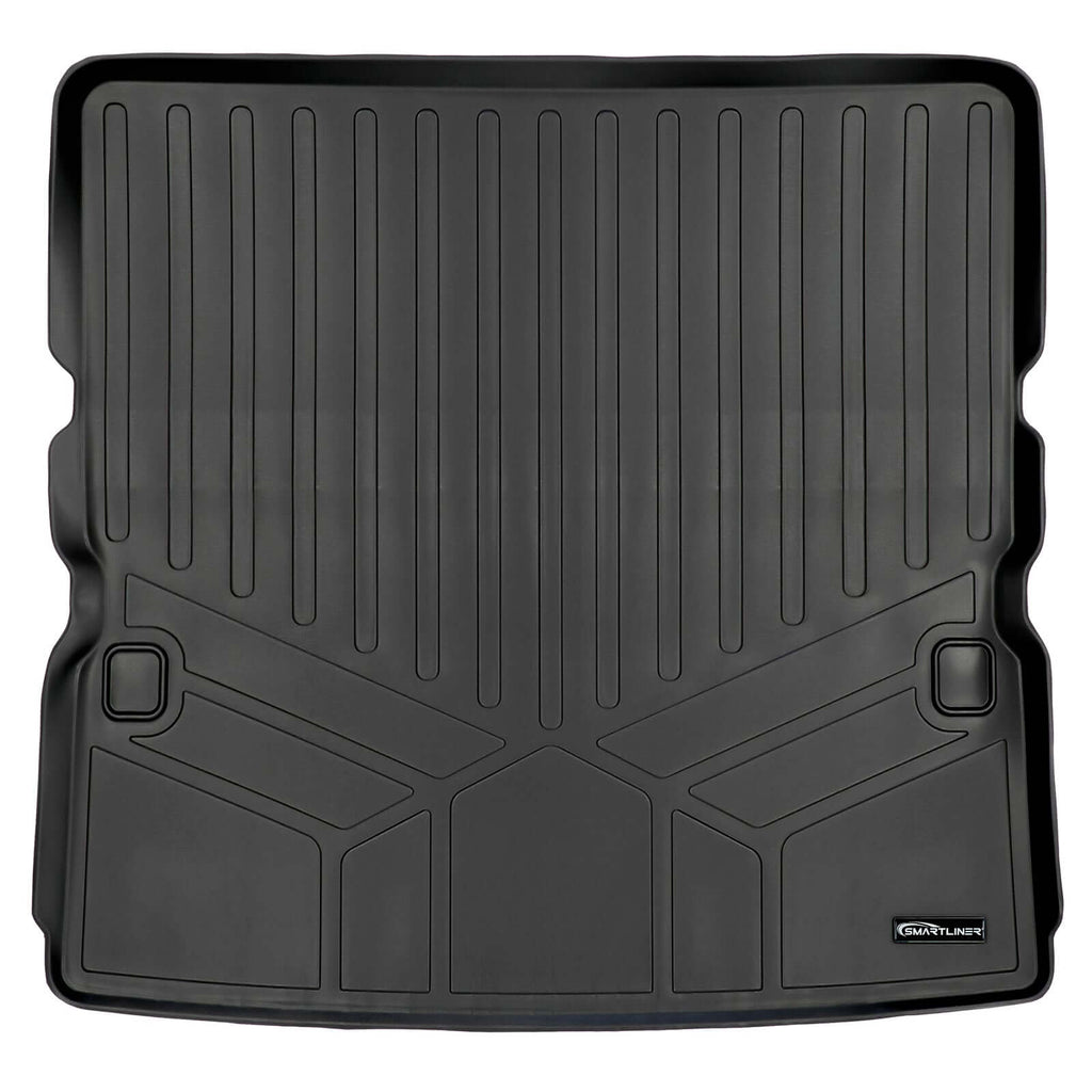 SMARTLINER Custom Fit Floor Liners For 2019-2024 Infiniti QX80 and 2019-2024 Nissan Armada No Bucket Seats & Center Console Only