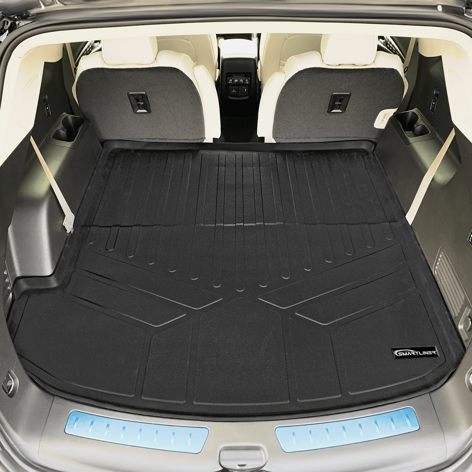 SMARTLINER Custom Fit Floor Liners For 2018-2024 Buick Enclave with 2nd Row Bucket Seats