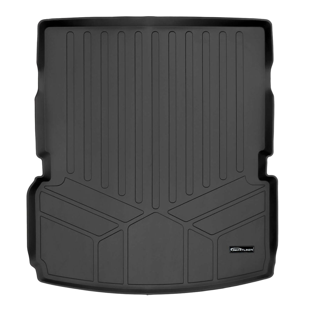 SMARTLINER Custom Fit Floor Liners For 2021-2025 Jeep Grand Cherokee L with 2nd Row Bucket Seats With Center Console
