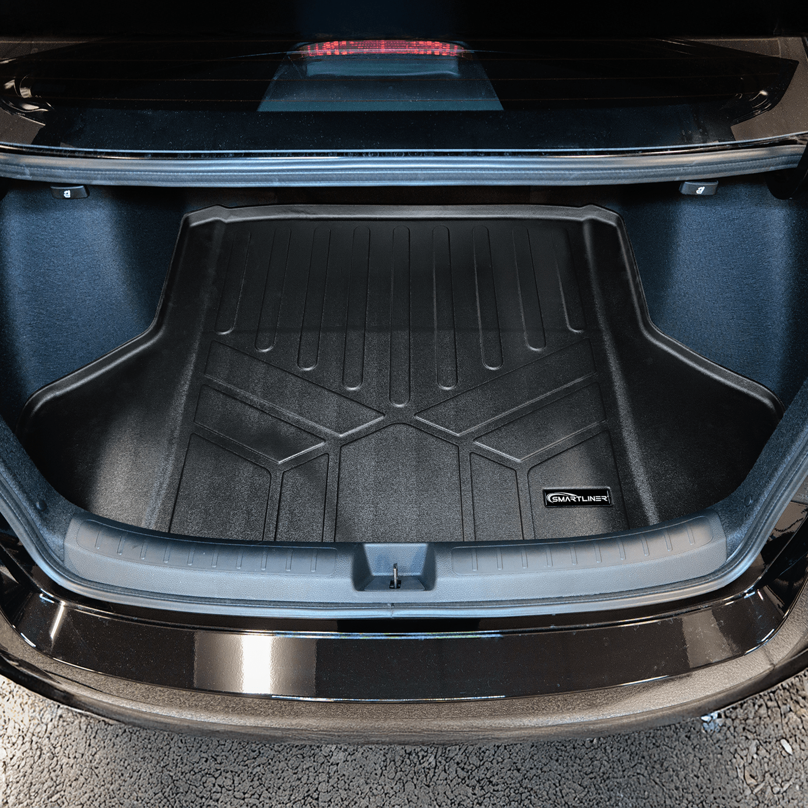 SMARTLINER Custom Fit Floor Liners For 2022-2025 Honda Civic Sedan w/o 2nd Row USB Ports