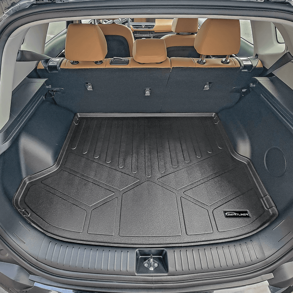 SMARTLINER Custom Fit Floor Liners For 2024 - 2025 Kia Seltos with Cargo Area in Upper Position
