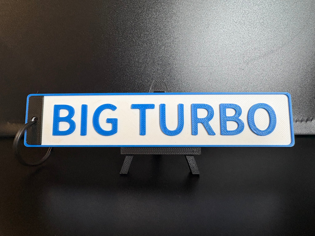 Custom Drag Racing Parachute Tag