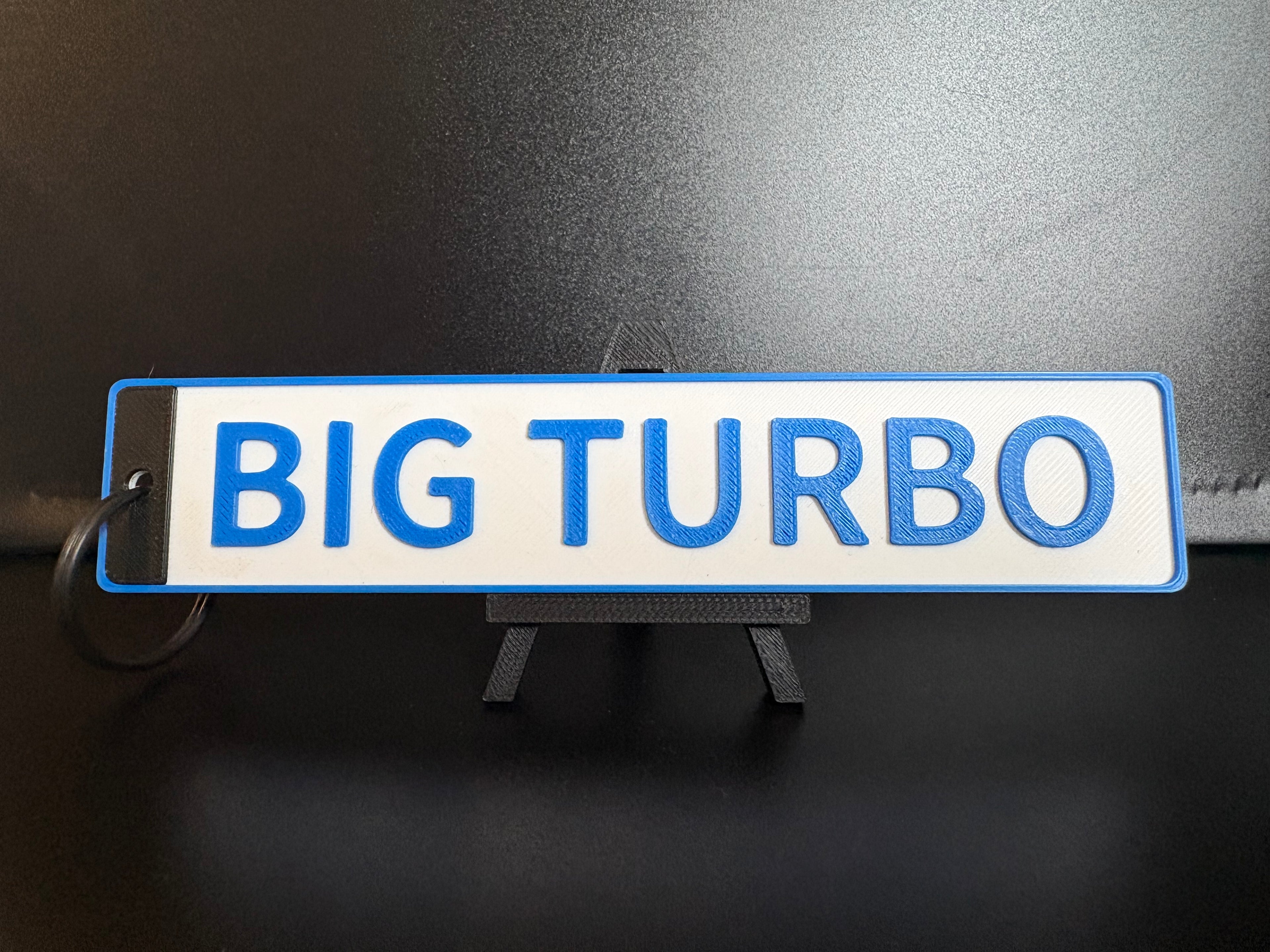 Custom Drag Racing Parachute Tag