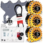 99-04 GM Trucks/SUV's Includes Three Alternators - Orange