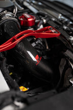 RENNELEMENT G90/G99 M5 3.5” Dry Carbon Fiber Front Mount Intake System