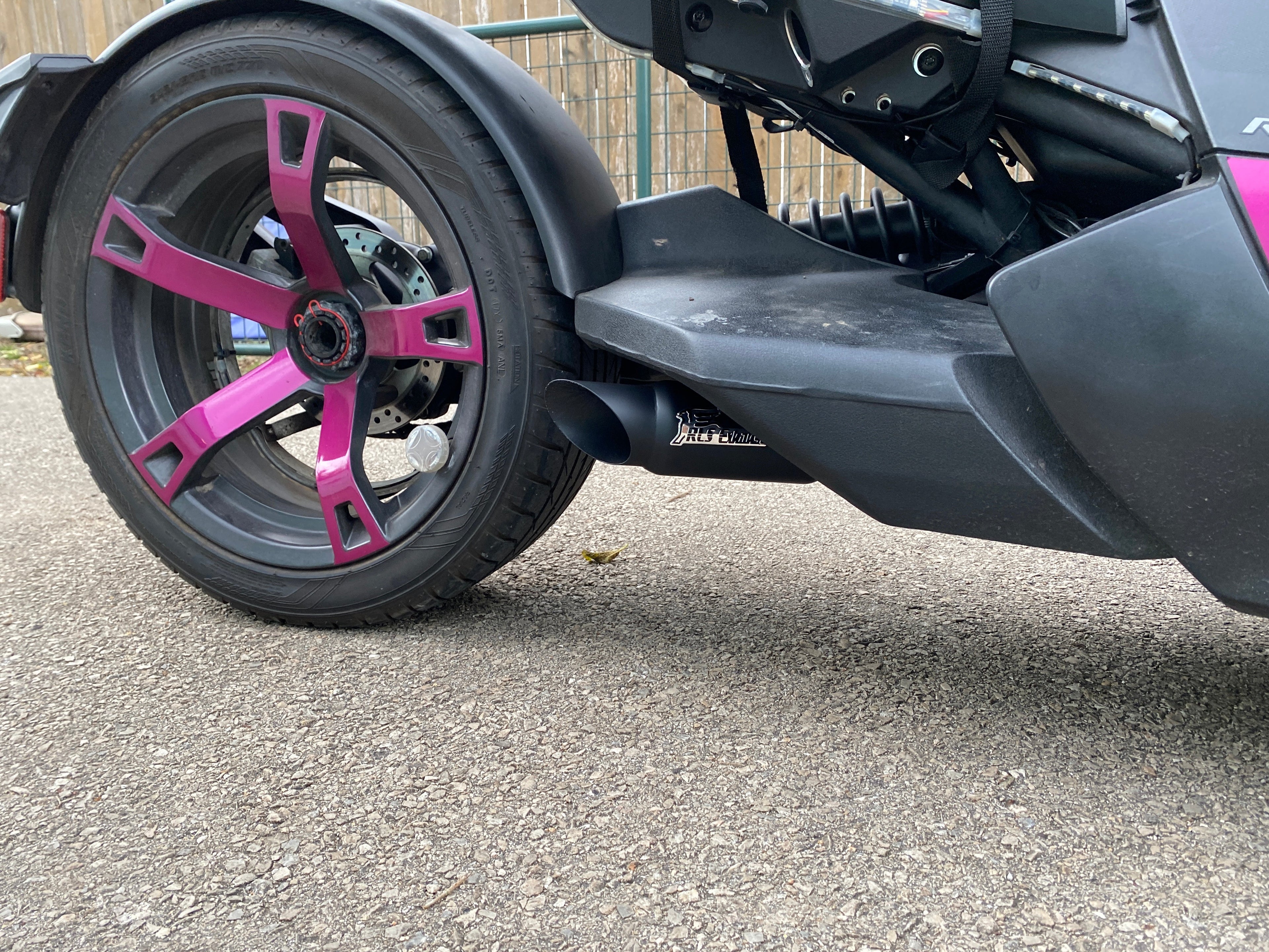 2019-2026 Can-Am Ryker Controlled Kaos Series Exhaust by RLS Exhaust