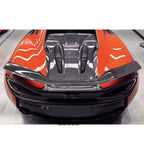 Dry Carbon Fiber Rear Engine Decklid Cover for McLaren 540 570S 570GT - Bull Boost Performance