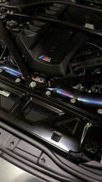 IRL BMW G8x Titanium Front Mount Intakes