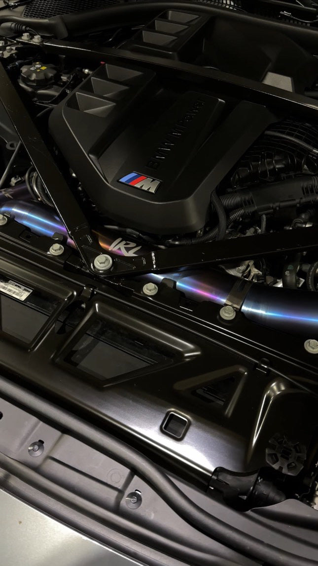 IRL BMW G8x Titanium Front Mount Intakes