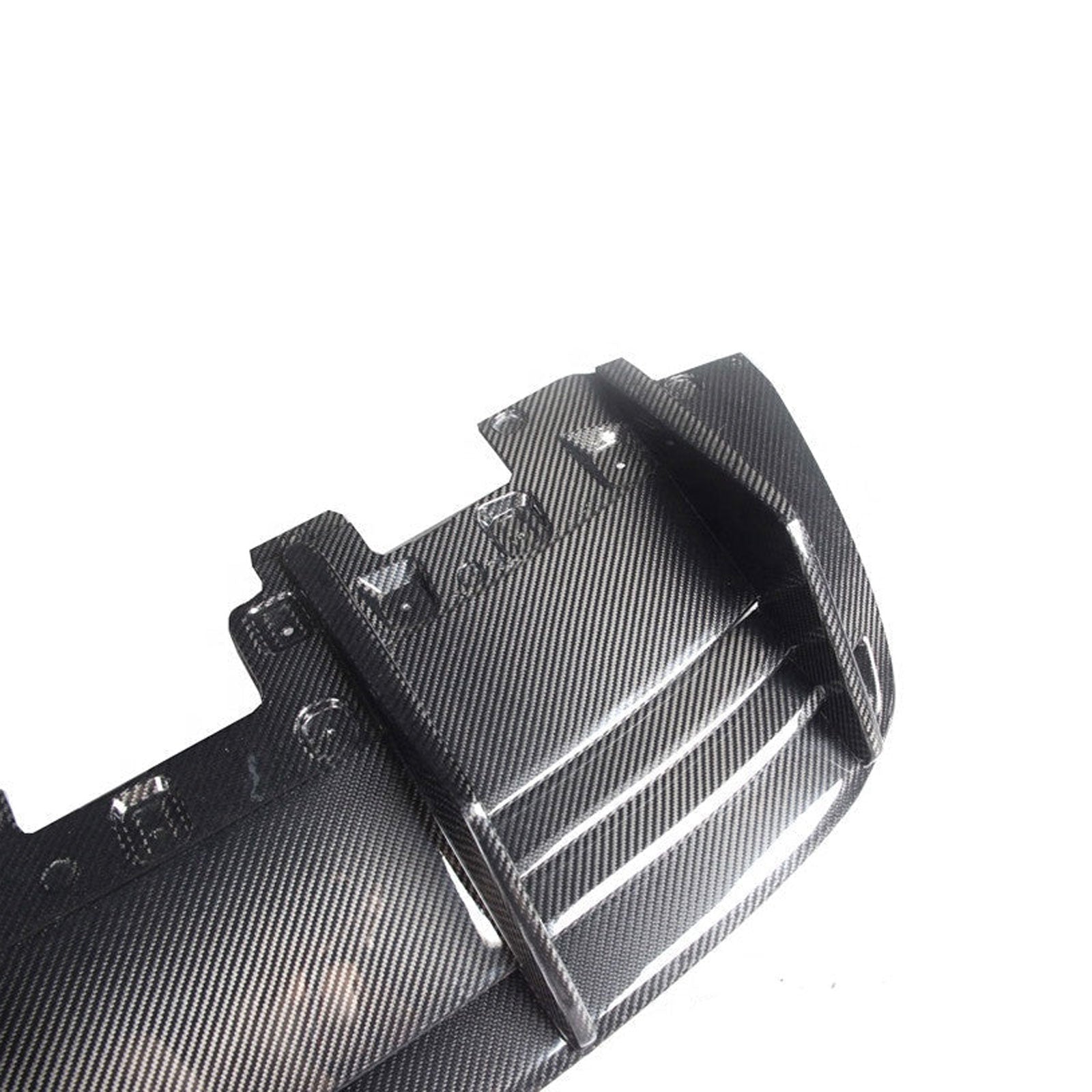 Aggressive Carbon Fiber Rear Diffuser V1 for Lamborghini Huracan EVO - Bull Boost Performance