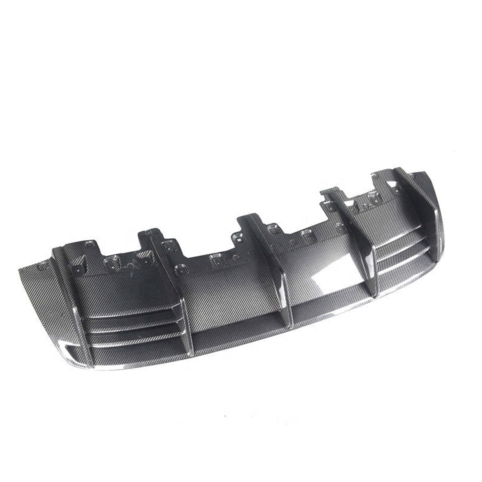 Aggressive Carbon Fiber Rear Diffuser V1 for Lamborghini Huracan EVO - Bull Boost Performance