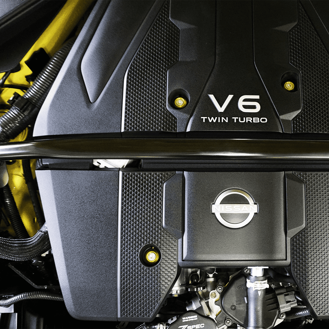 ZSPEC "Stage 2" Dress Up Bolts® Hardware Kit for Nissan Z RZ34, Titanium & Billet