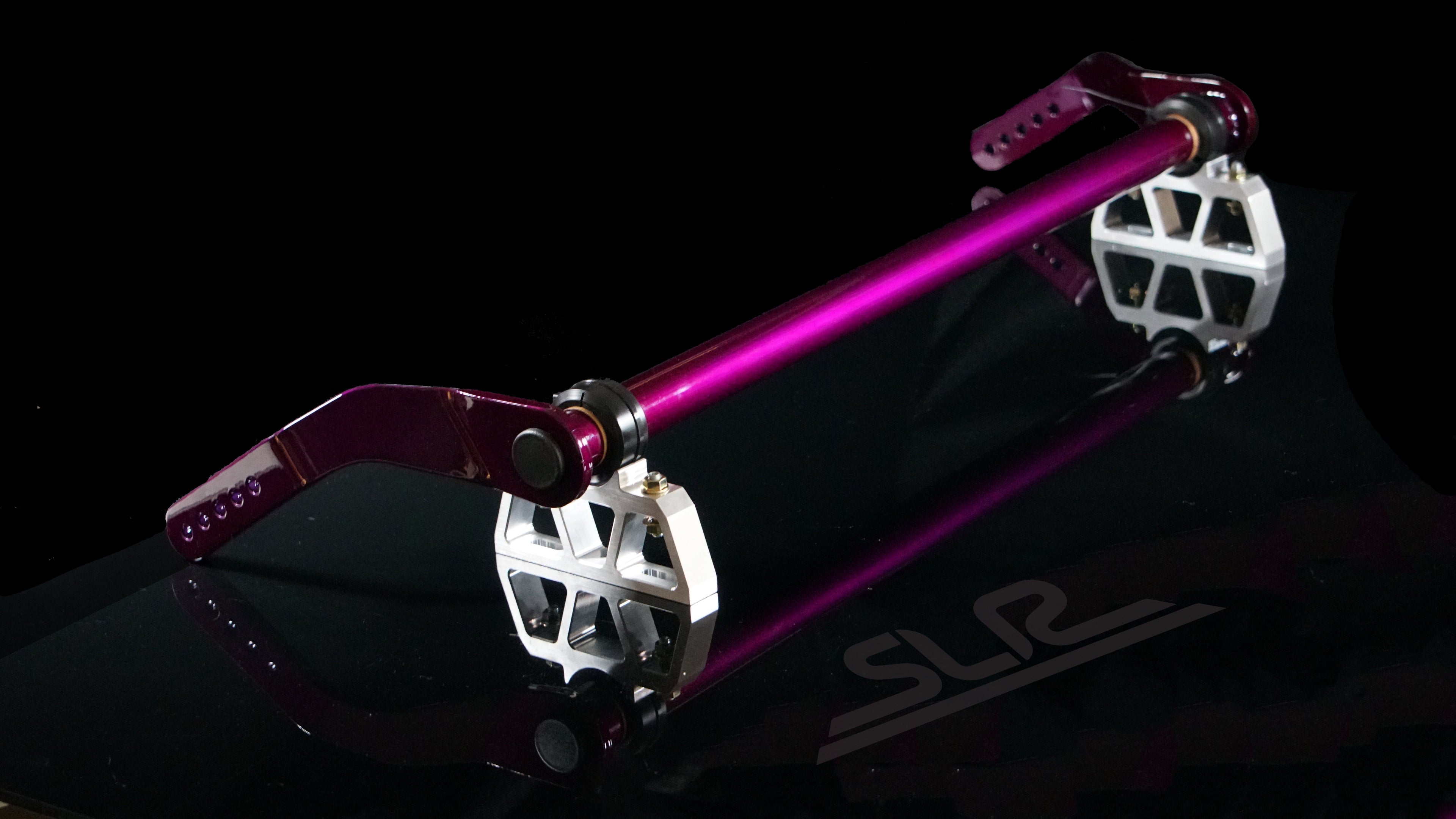323ci E46 38mm Purple People Eater Blade-Style Race Adjustable Sway Bar By SLR Speed