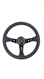 SPDZ1 Purple Lined Steering Wheel