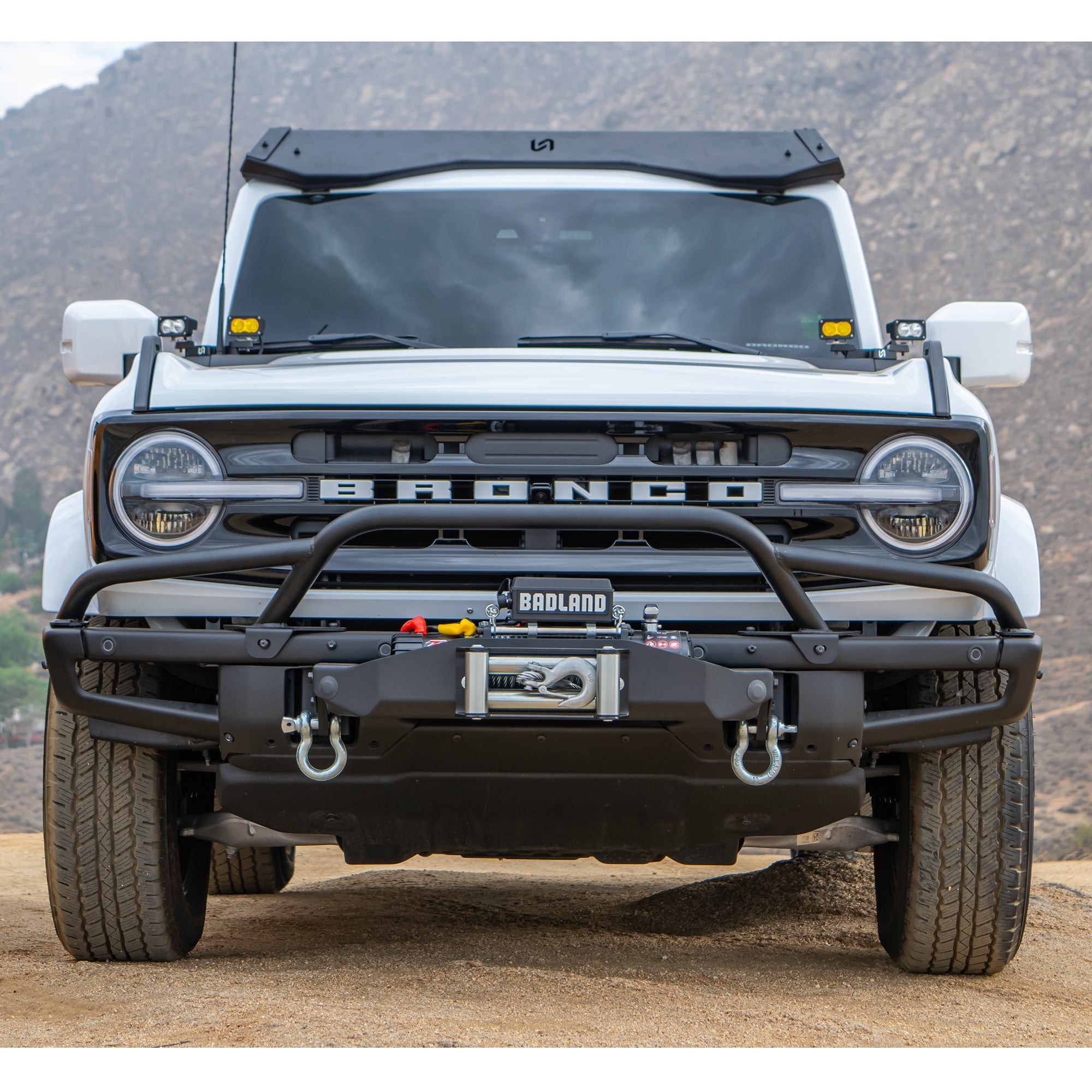 2021+ Ford Bronco OEM Modular Bumper Baja Bull Bar - Turn Offroad
