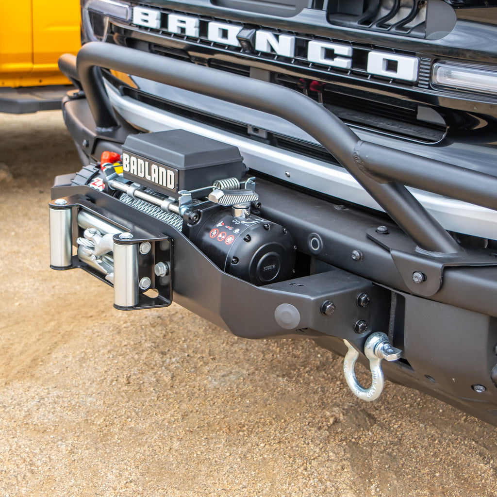 2021+ Ford Bronco OEM Modular Bumper Winch Plate - Turn Offroad