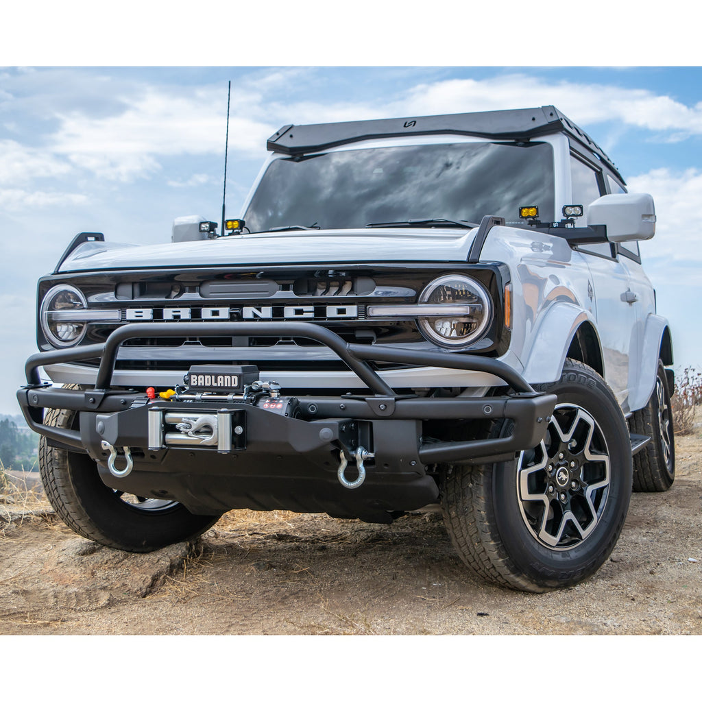 2021+ Ford Bronco OEM Modular Bumper Winch Plate - Turn Offroad
