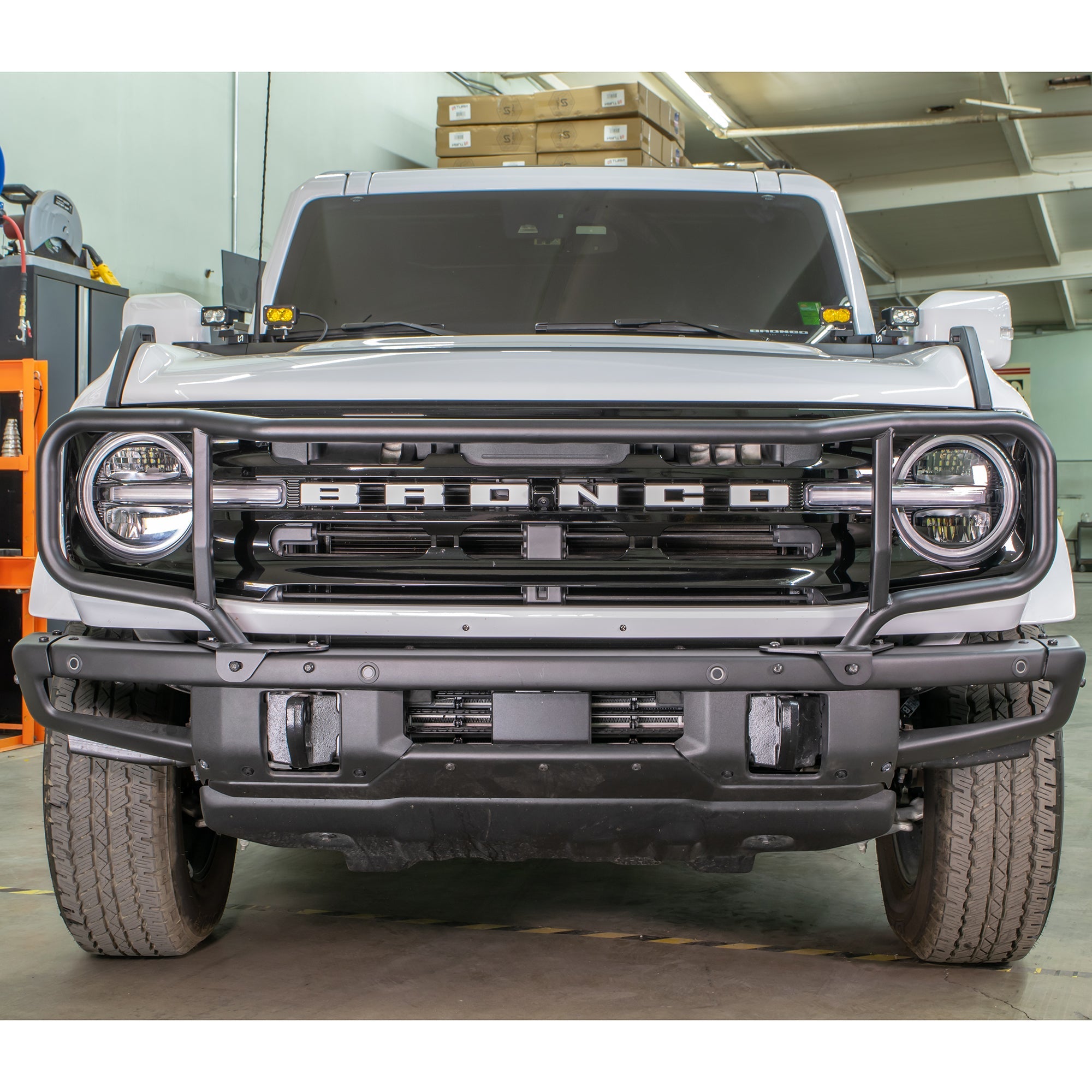 2021+ Ford Bronco OEM Modular Bumper Grill Guard - Turn Offroad