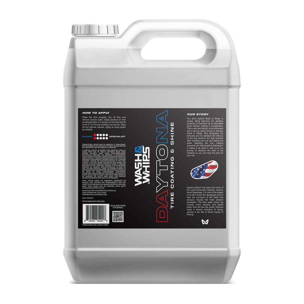 WASH&WHIPS Daytona Tire Coating & Shine