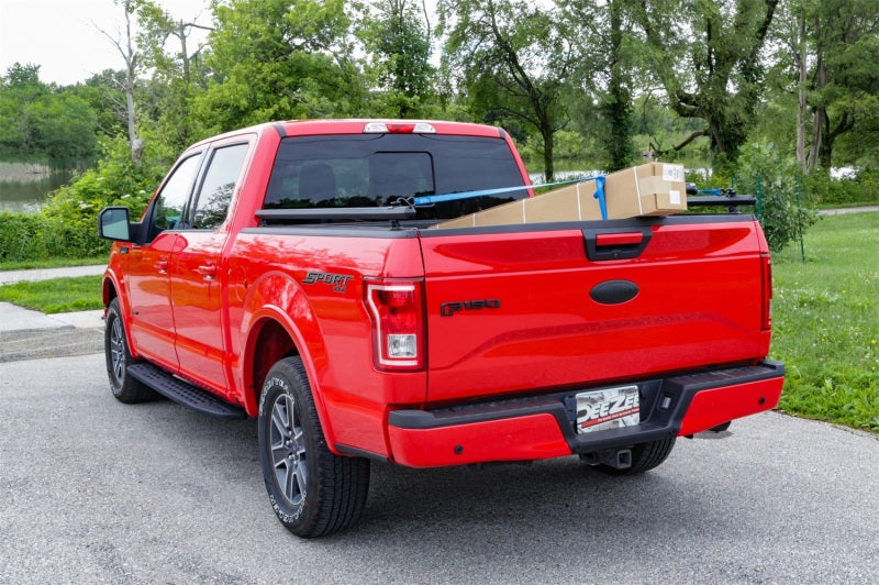 Dee Zee 04-23 Ford F-150/Super Duty Hex Series Side Rails - Texture Black 8Ft Bed