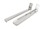 Dee Zee 99-2010 Ford SuperDuty Running Board Cab Section Brite-Tread Aluminum