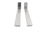 Dee Zee 99-2010 Ford SuperDuty Running Board Cab Section Brite-Tread Aluminum
