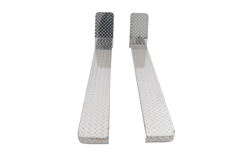 Dee Zee 99-2010 Ford SuperDuty Running Board Cab Section Brite-Tread Aluminum