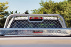 Dee Zee Universal Aluminum Front Truck Cargo Management Cab Rack Silver Mesh