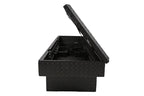 Deezee Universal Tool Box - Red Crossover - Single Lid Black BT