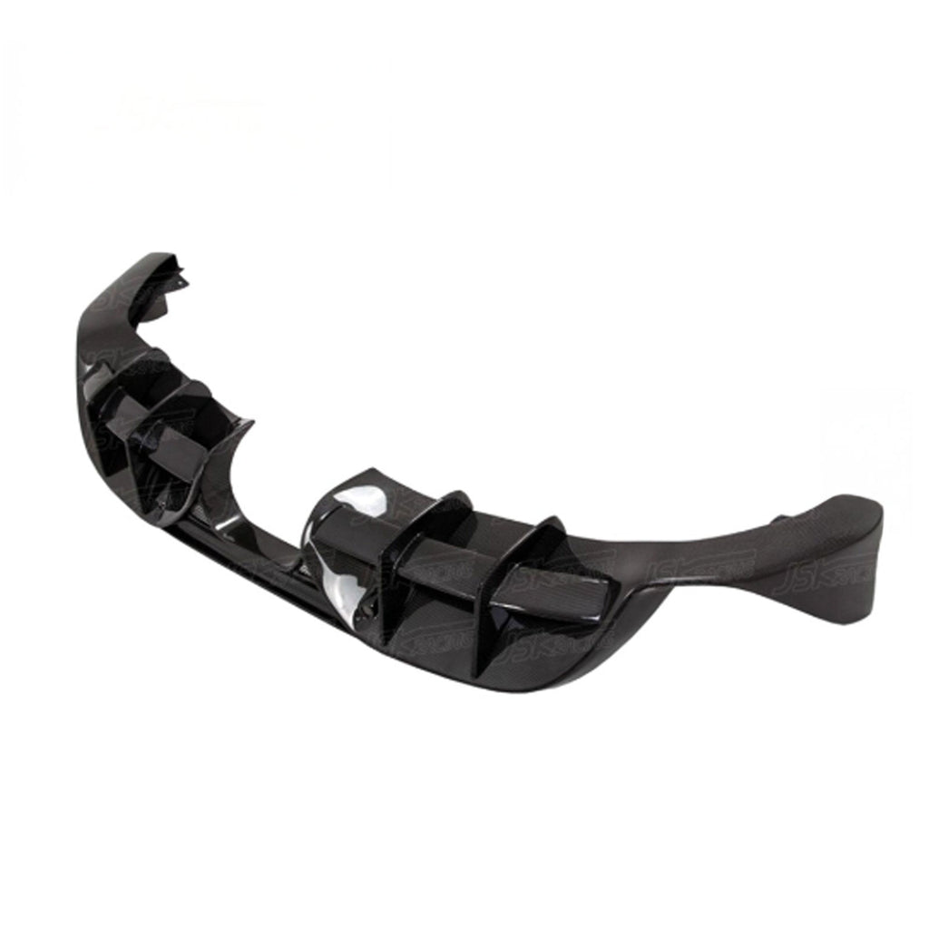 Carbon Fiber Rear Bumper Lip Diffuser for Porsche Cayman 718 16-18 - Bull Boost Performance
