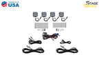 Diode Dynamics RGBW Rock Light Installer Kit (4-pack)