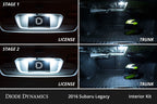 Diode Dynamics 10-14 Subaru Legacy Interior LED Kit Cool White Stage 2