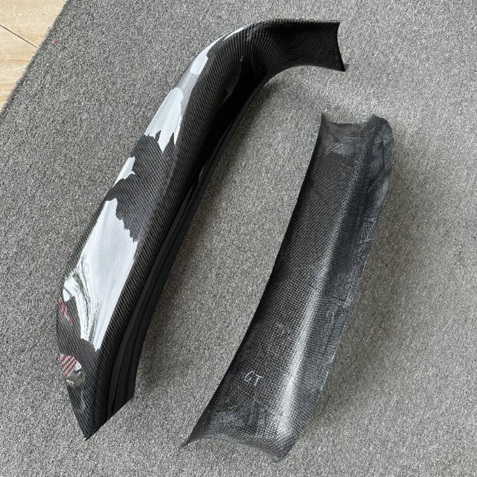 Carbon Fiber Interior Door Sill Covers for McLaren GT - Bull Boost Performance