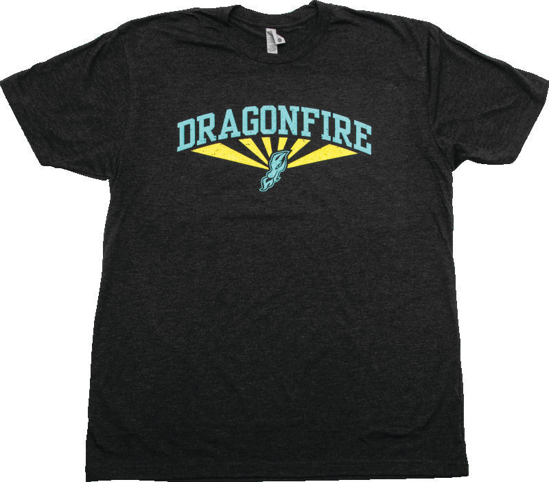DragonFire Racing Dfr Az Tee Teal/Hi-Vis Sm