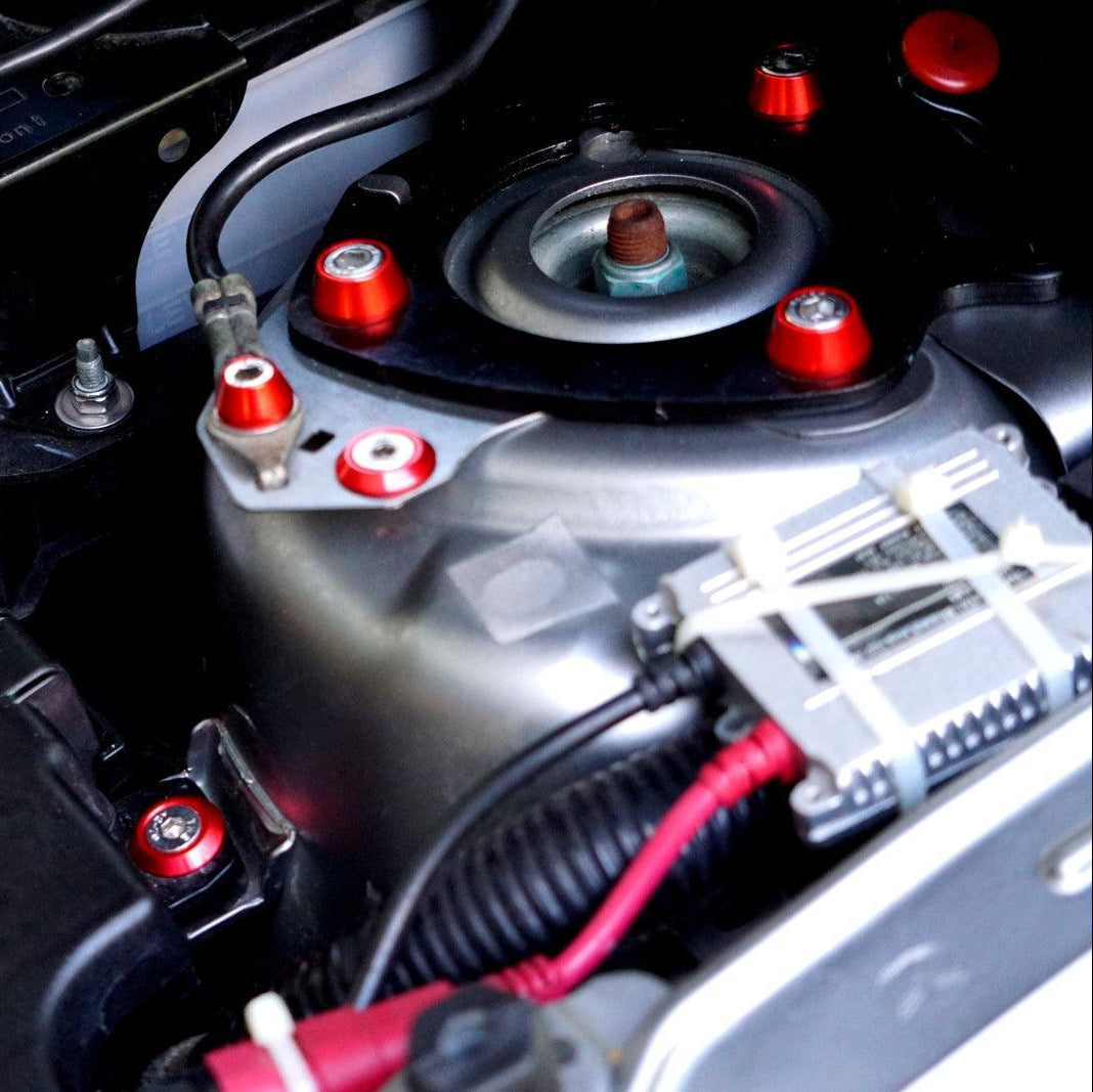 ZSPEC "Stage 3" Dress Up Bolts® Fastener Kit for '10-13 MazdaSpeed3, Stainless & Billet