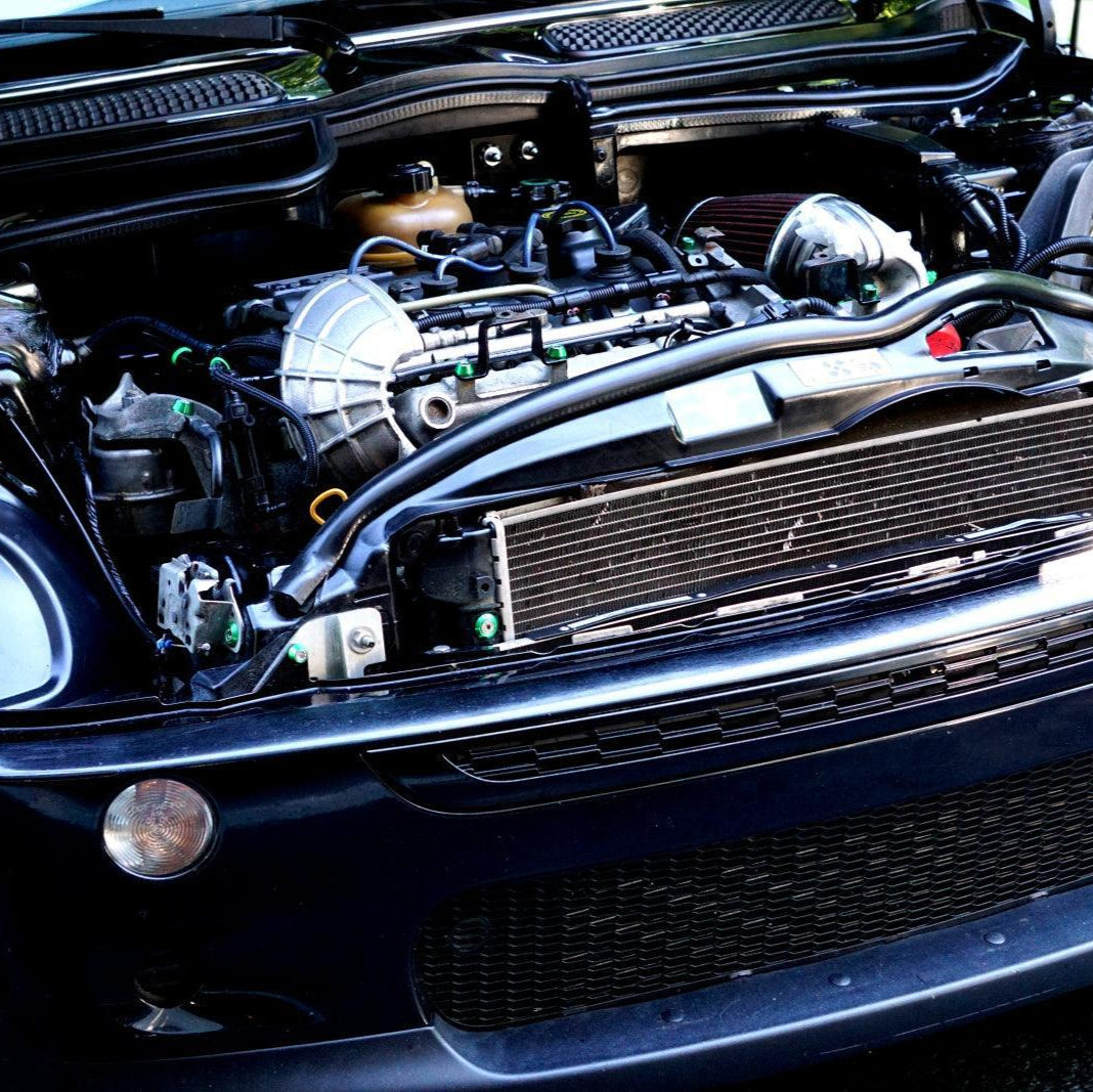 ZSPEC "Stage 3" Dress Up Bolts® Fastener Kit for '01-06 R53 Mini Cooper & S, Stainless & Billet