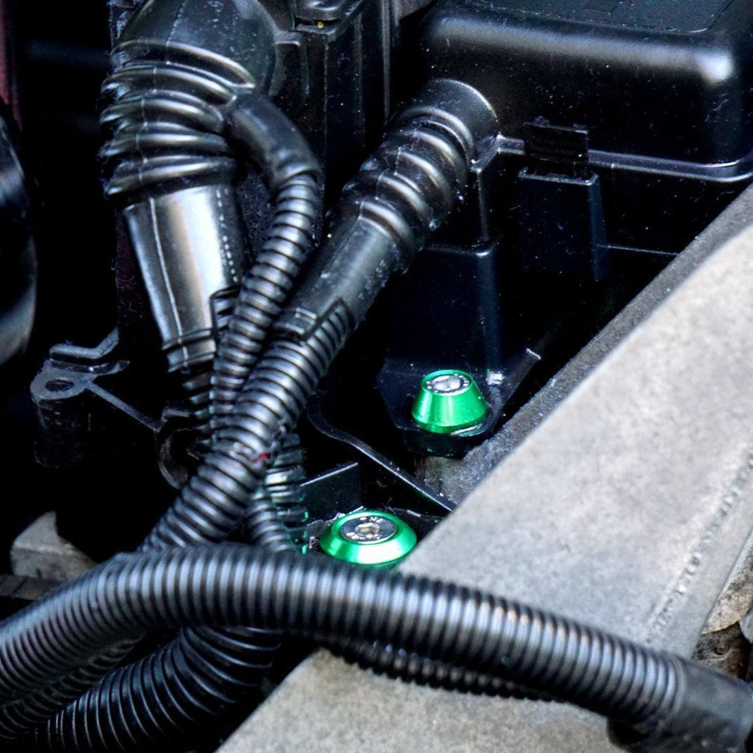 ZSPEC "Stage 1" Dress Up Bolts® Fastener Kit for '01-06 R53 Mini Cooper & S, Stainless & Billet