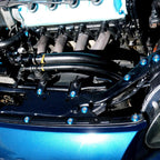 ZSPEC "Stage 3" Dress Up Bolts® Fastener Kit for '97-99 Honda Civic/Del Sol 1.6L D-Series, Stainless & Billet