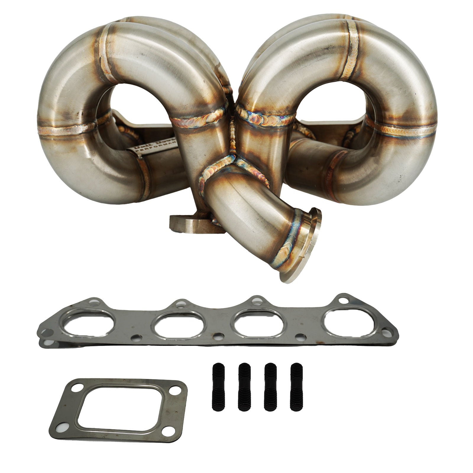 B Series AC PS Compatible T3 Turbo Manifold GSR B16 B18 B20 For Civic EG EK DC2 - Bull Boost Performance