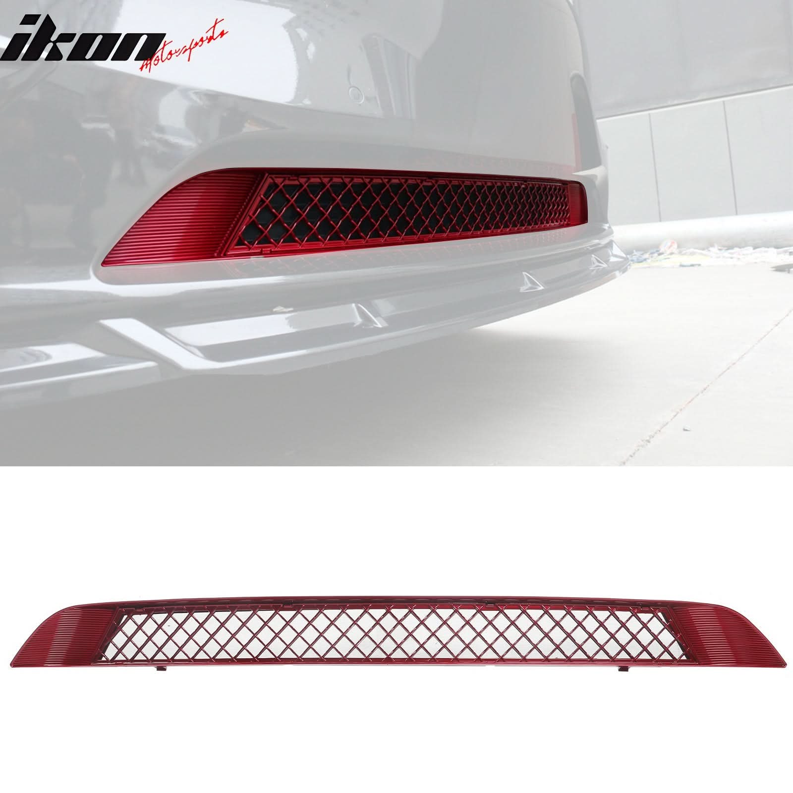 2020-2024 Tesla Model Y Red Air Vent Cover Intake Grille ABS 2PCS