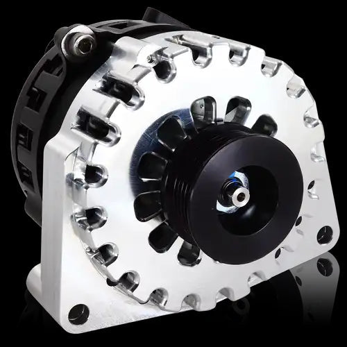 Mechman 250 Amp High Output Alternator 1996-2004 GM Truck 4.3L 4.8L 5.3L 5.7L 6L - Machined Billet