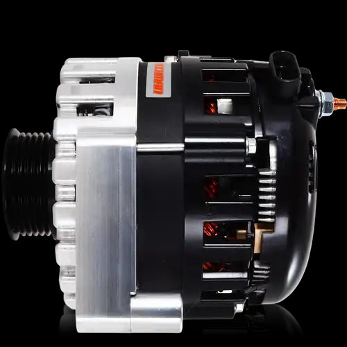 Mechman 250 Amp High Output Alternator 1996-2004 GM Truck 4.3L 4.8L 5.3L 5.7L 6L - Machined Billet