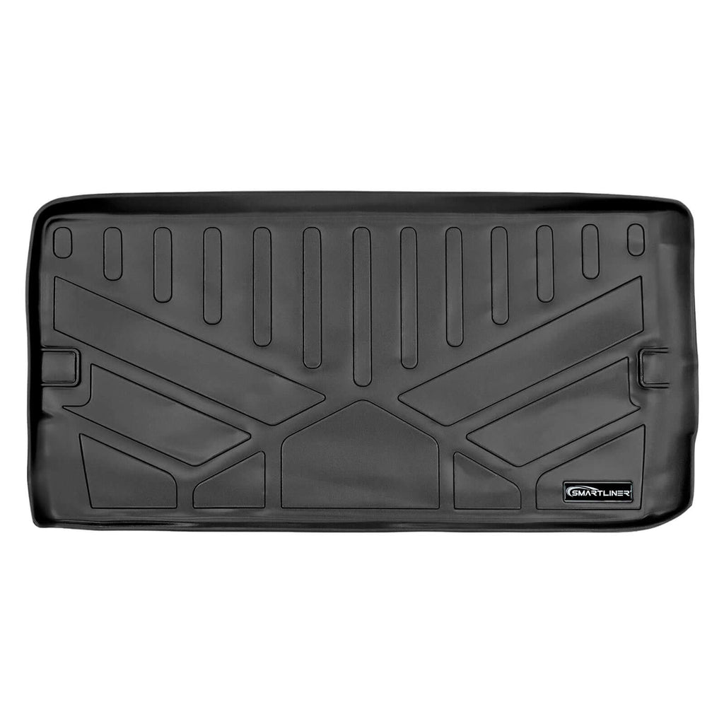 Smart Trim™ Custom Fit Floor Liners For 2016-2025 Dodge Durango (with 2nd Row Bucket Seats)