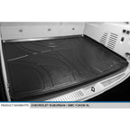 SMARTLINER Custom Fit Floor Liners For 2015-2020 Chevy Suburban/GMC Yukon XL with 2nd Row Bench Seat